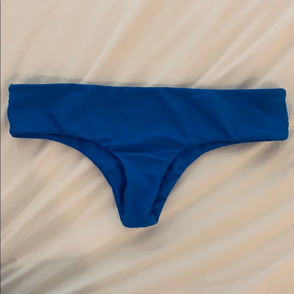 Citrine cheeky bathing suit bottoms